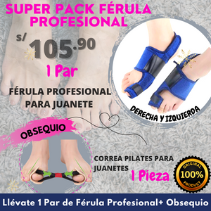 Super Pack Férula Profesional Juanete