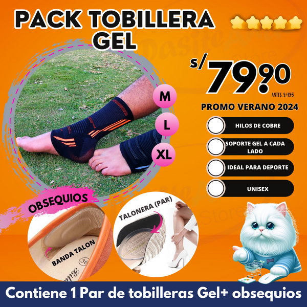 Pack Tobillera de Cobre ( 1 par )