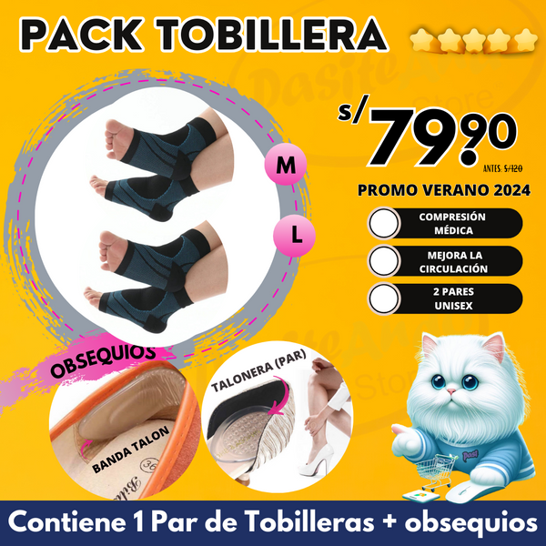 Pack Tobillera (2 pares )