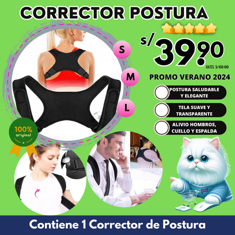 Corrector de Postura - UNISEX (unidad)