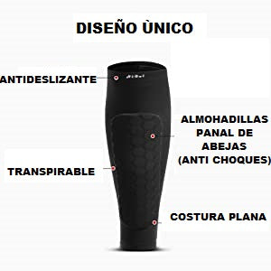 Pantorrillera de Compresión para Fútbol ( 1 par)