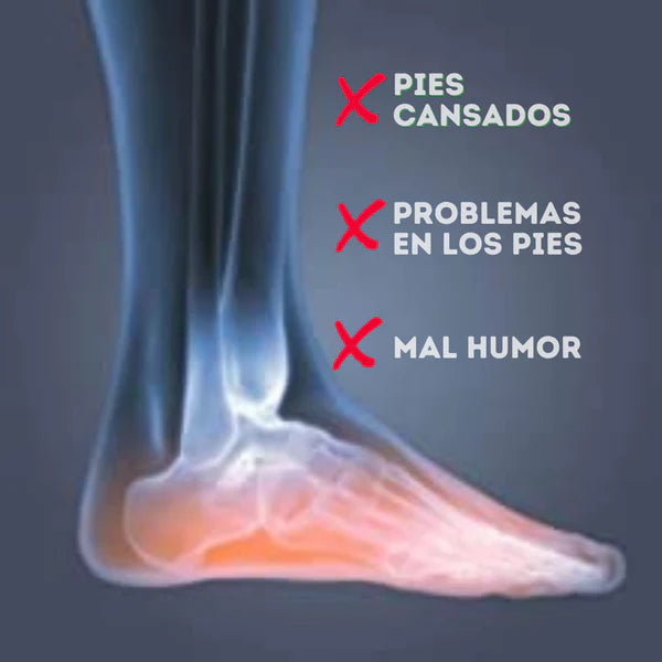 Pack Plantilla Gel Masaje (Plantilla + OBS. Tiras Protectoras para Talón.)