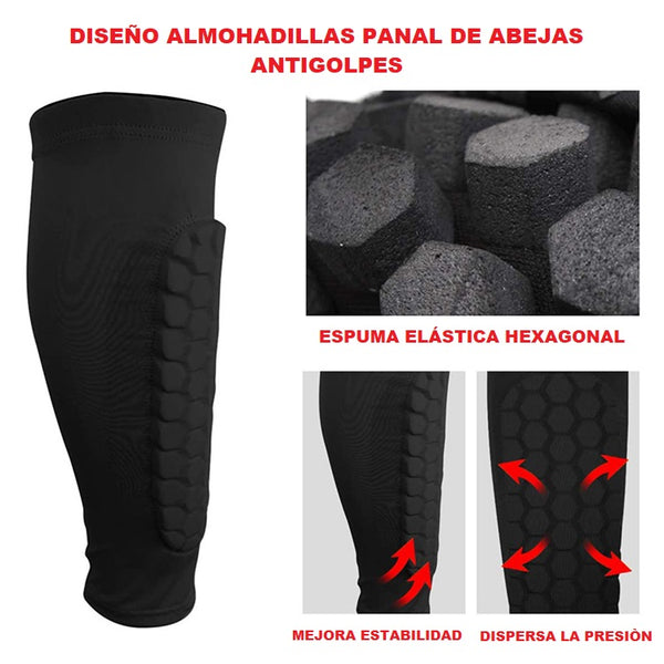 Pantorrillera de Compresión para Fútbol ( 1 par)