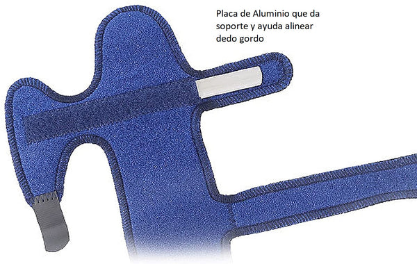 FÉRULA Profesional para Juanete (1 pieza ). UNISEX.