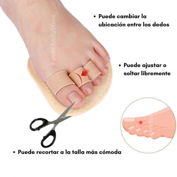 COMBO DEDO GARRA( Férula y Funda) 1 par c/u