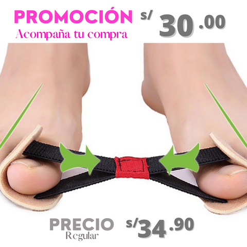 Correa Pilates para Juanete (unidad). UNISEX.