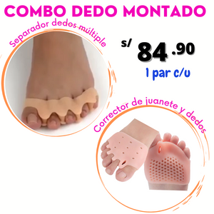 COMBO para DEDOS MONTADOS. 1 par c/u.